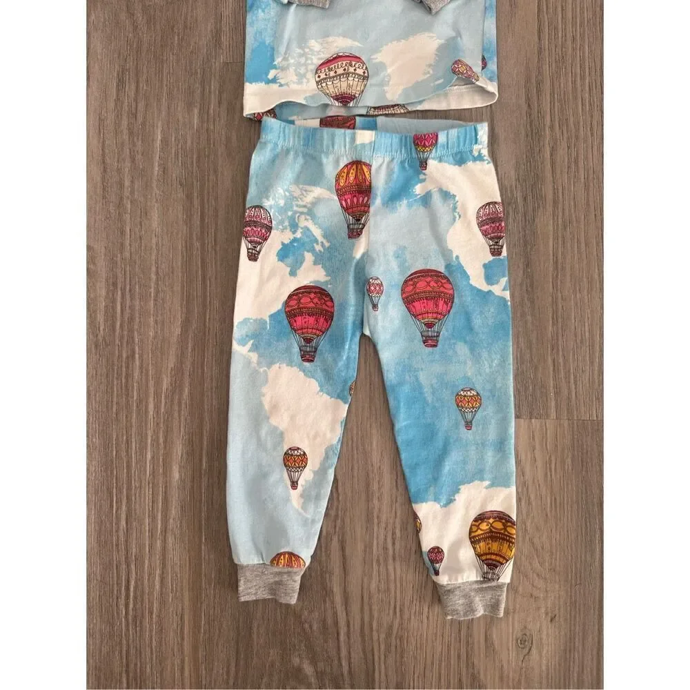 Bedhead 12-18 months Print Fitted Stretch Organic Cotton Two-piece Pajamas In Ta